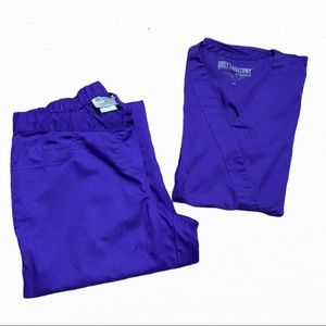 Grey Anatomy Purple scrubs set